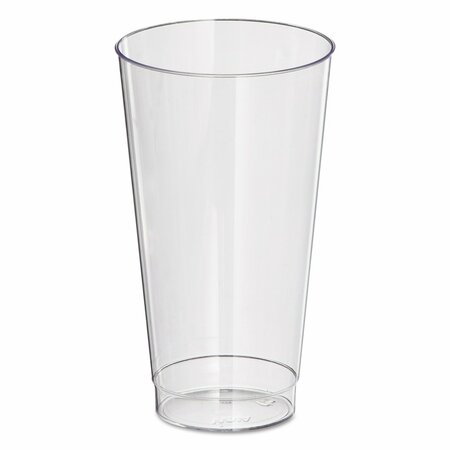 WNA Comet Plastic Tumbler, 16 oz, Clear, Squat, 500PK T16